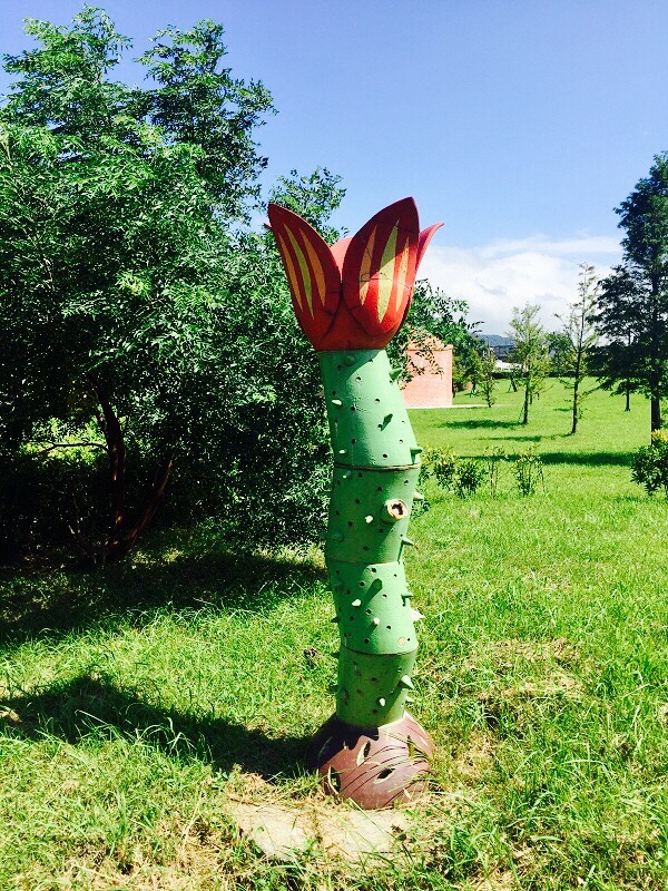 A Petit Red Flower