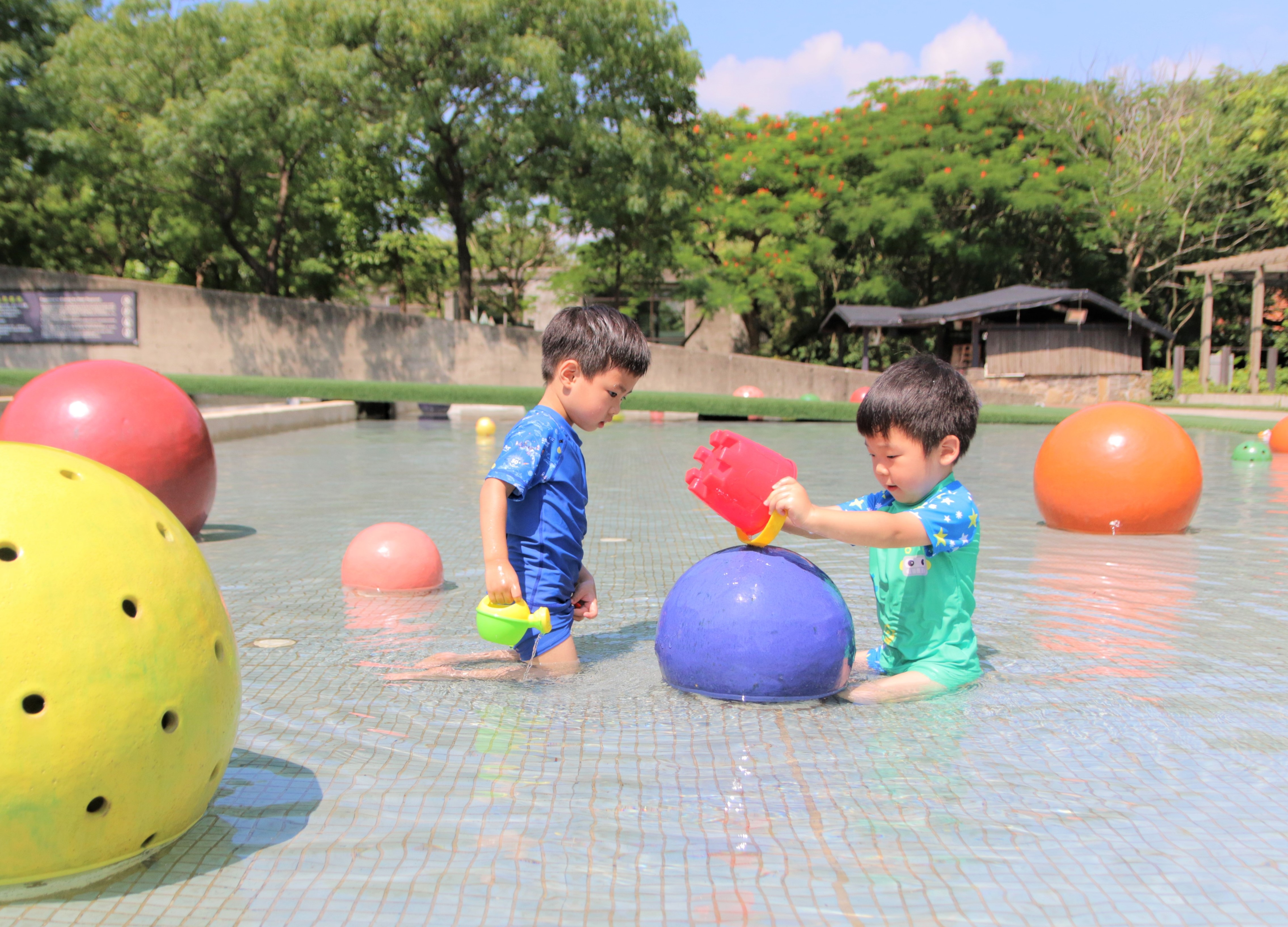 陶博館戲水池將於6月10日起免費開放至10月10日。