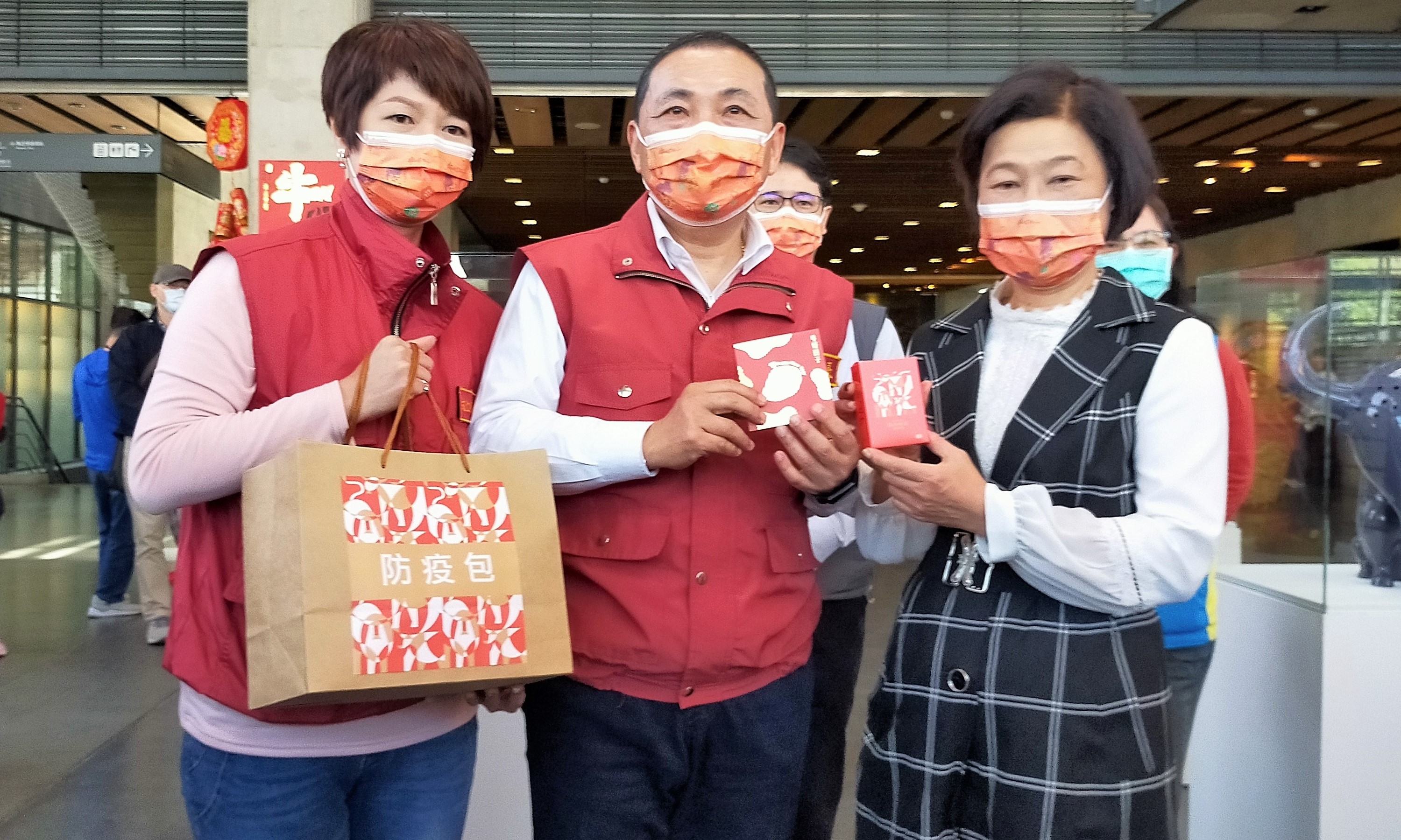 侯友宜視察陶博防疫